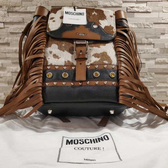 Moschino studded backpack - Picture 4 of 16